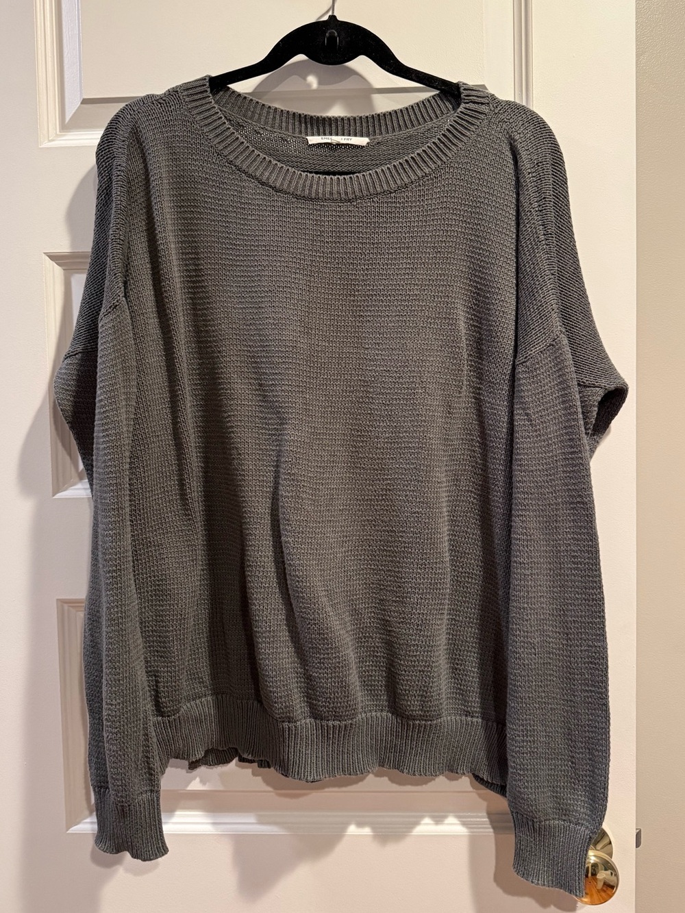 Emerson Fry Carolyn Sweater - Dark Grey - Size Medium